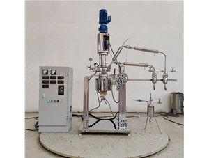 0.5L高温不锈钢手动升降实验釜已完工发往西安