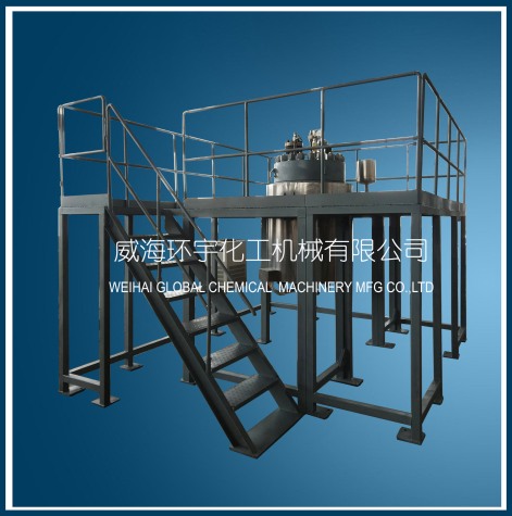 北京200L Hastelloy Reactor with Platform