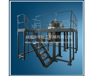 北京200L Hastelloy Reactor with Platform