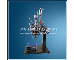 北京1L Glass Reactor with Constant Pressure Feeding Port